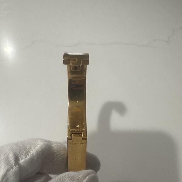 Hermès Clic H Bracelet PM White Enamel – 18k Gold Plated READ - Picture 9 of 16